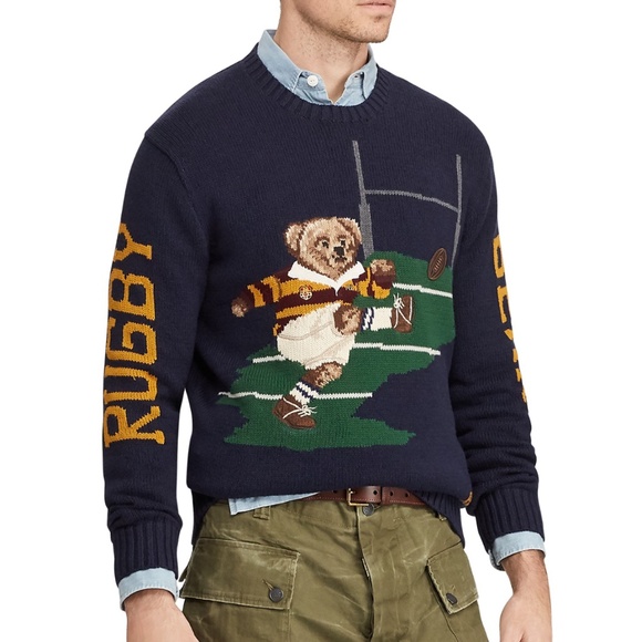 Polo Ralph Lauren Other - Polo Ralph Lauren Polo Bear Rugby Sweater